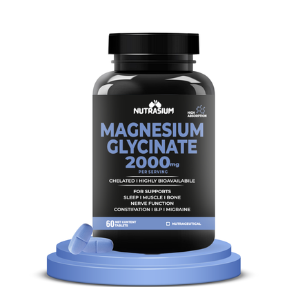 Magnesium Glycinate 2000 mg For Sleep & Relaxation
