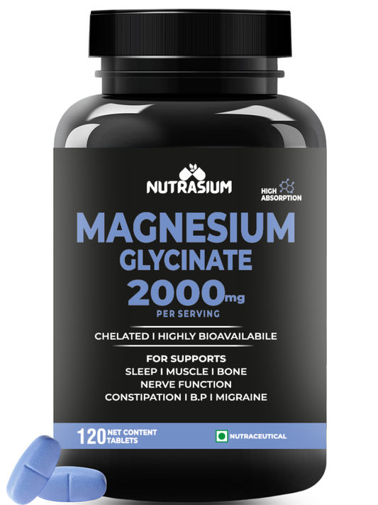 Magnesium Glycinate 2000 mg For Sleep & Relaxation
