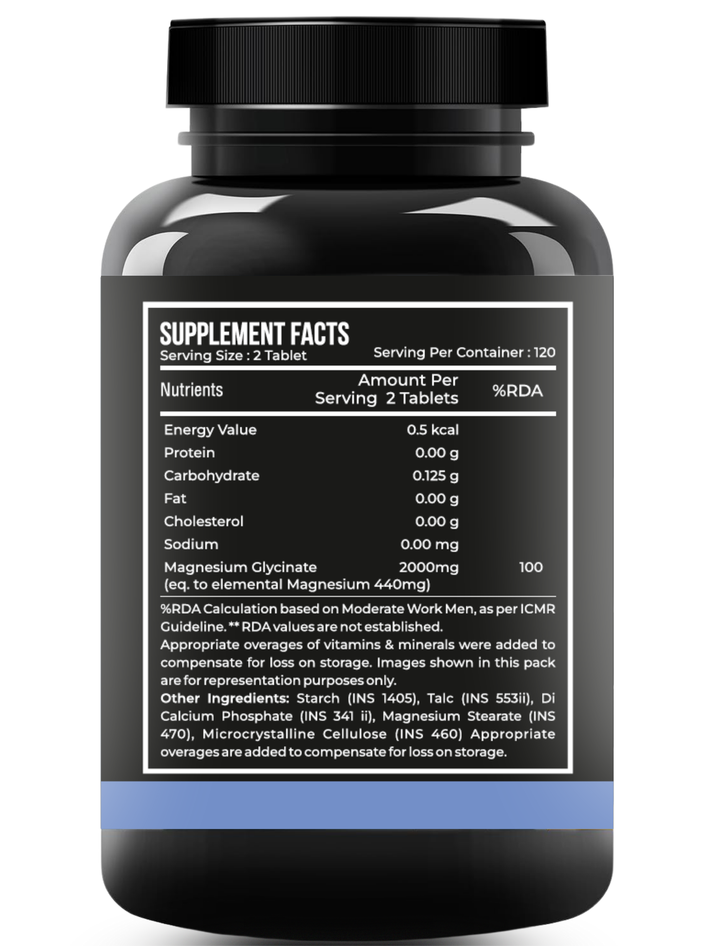 Magnesium Glycinate 2000 mg For Sleep & Relaxation